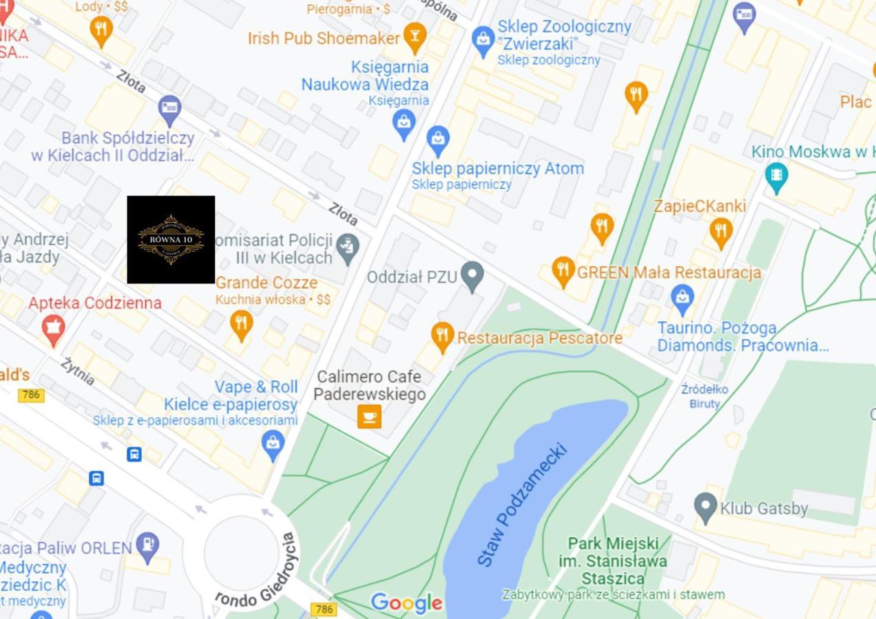 Apartament W Centrum Rowna 10 Kielce Kültér fotó